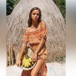 Arnhem Island Sundress in mimosa color